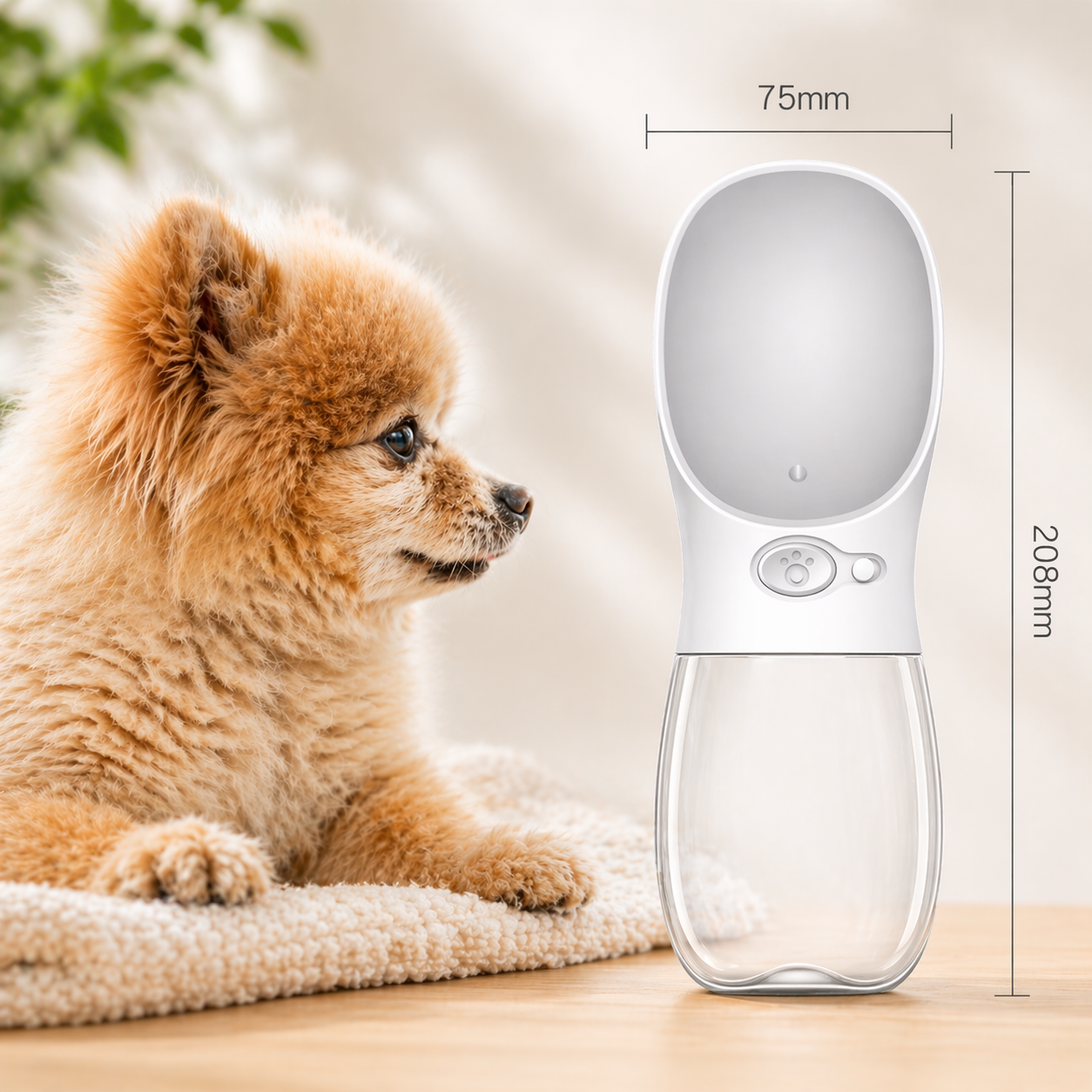 Portable Pet Water Bottle for Dogs & Cats