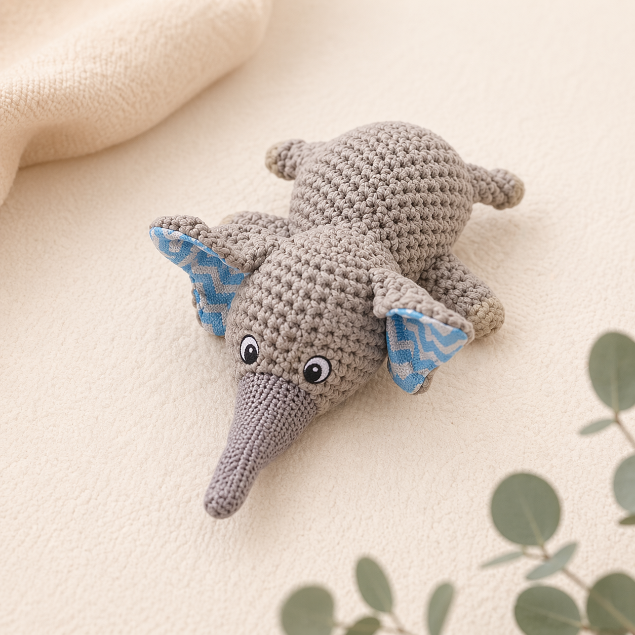 Interactive Squeaky Dog Toy – Plush Puzzle for Mental Stimulation