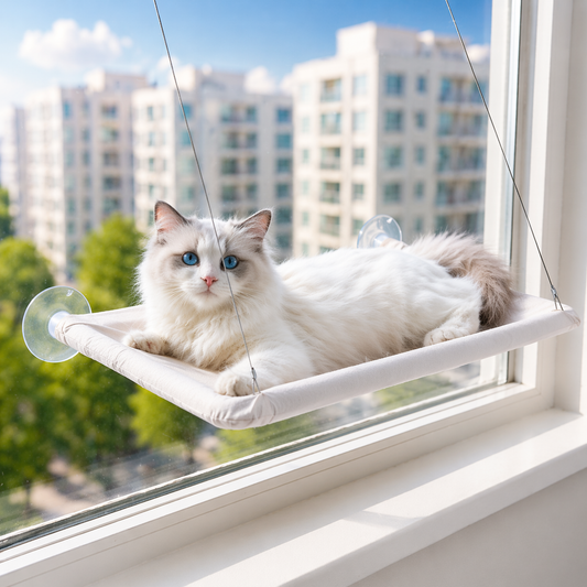 Hamac de fenêtre pour chat