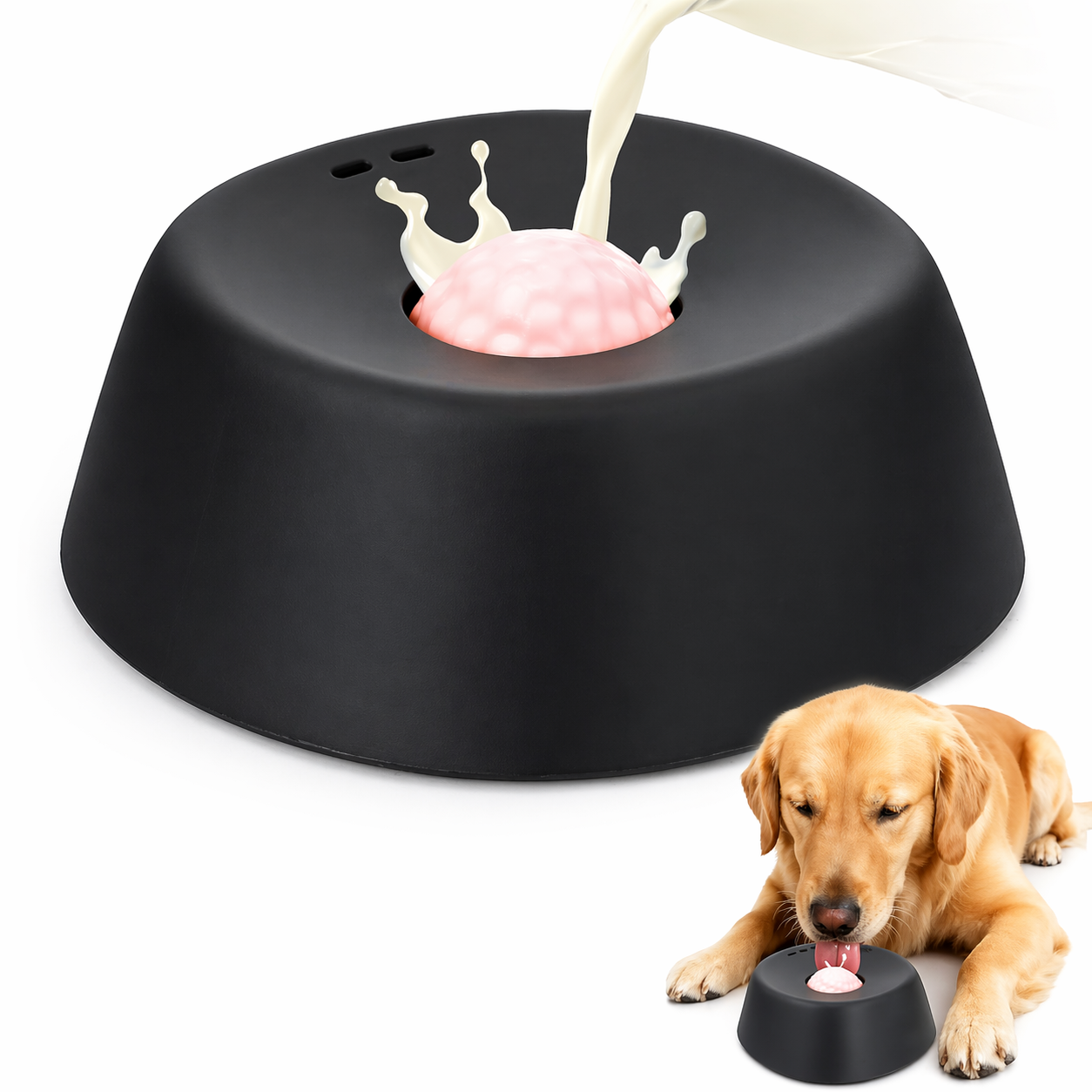 Premium Slow Feeder Dog Bowl – Anti-Choking & Non-Slip