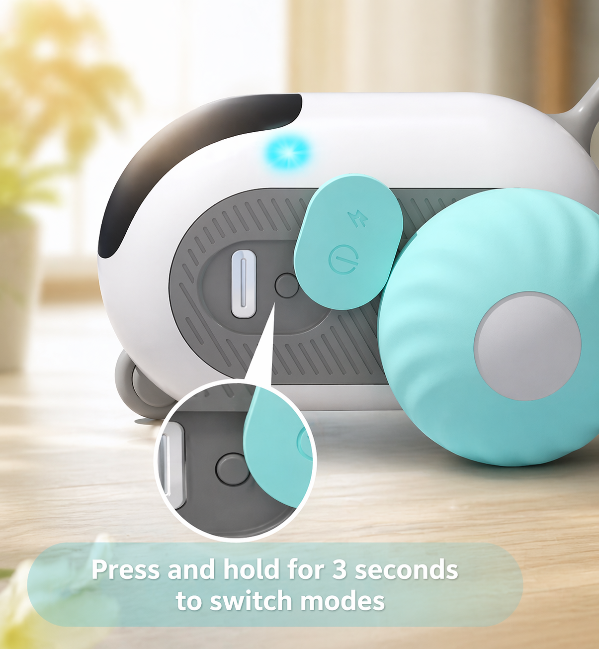 Smart Cat Toy Car – Remote Control & Self-Moving
