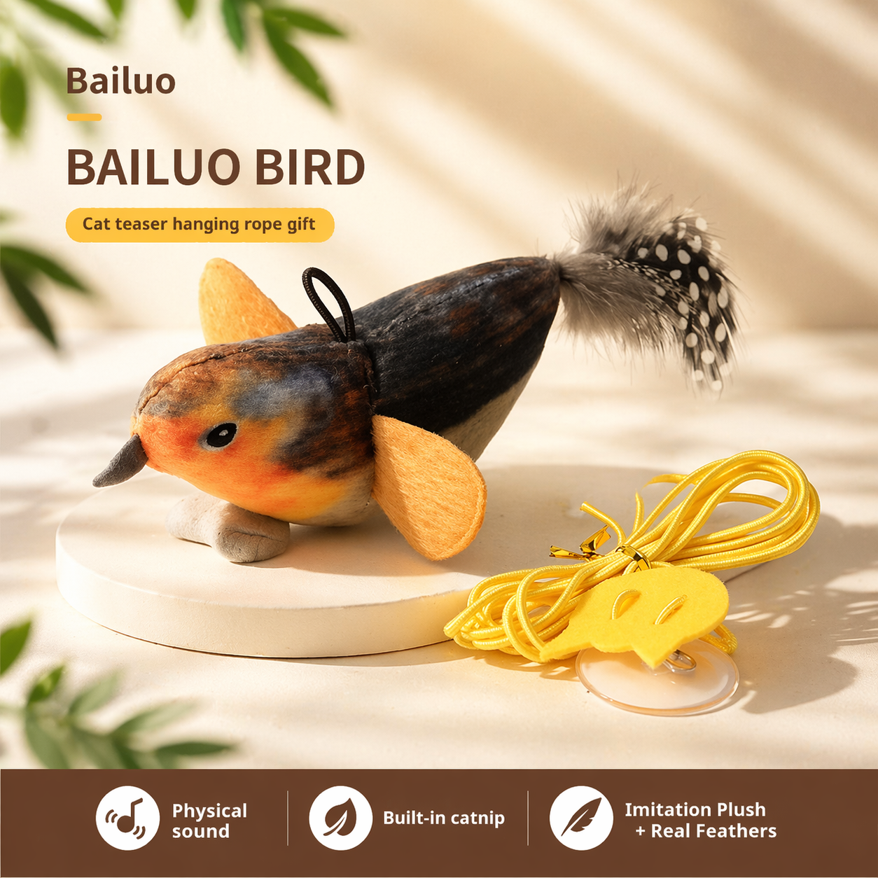 Bird Sound Cat Toy