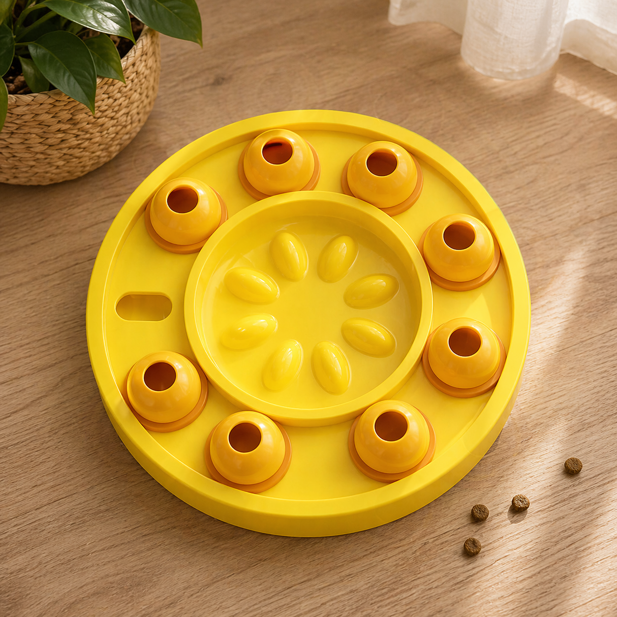 Interactive Slow Feeder Puzzle – Smart Feeding Toy for Dogs & Cats