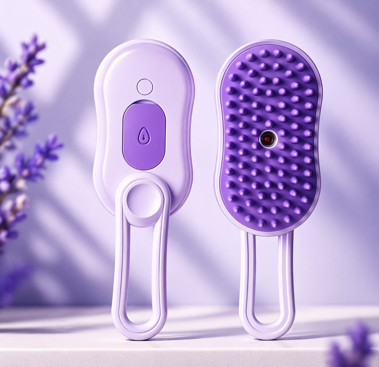 3-in-1 Steam Pet Grooming Brush | Cat & Dog Hair Remover
