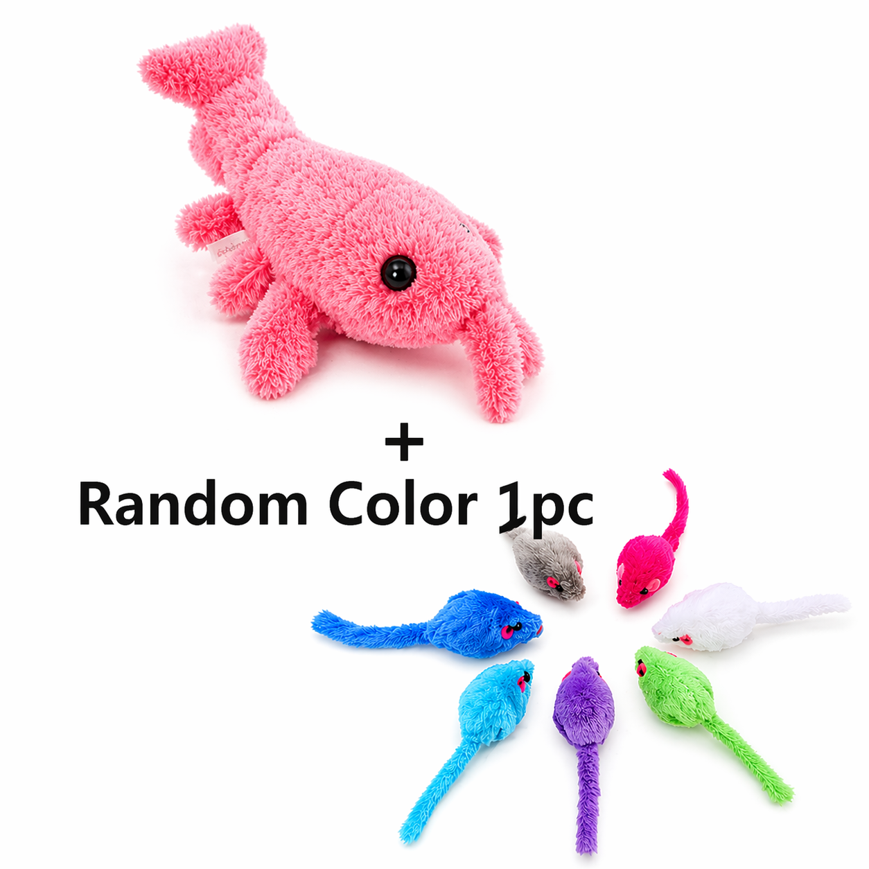 Interactive Flopping Fish Cat Toy – USB Rechargeable