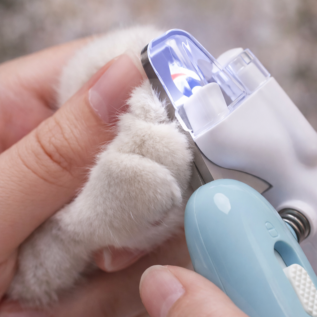 Premium Pet Nail Clipper with LED Light