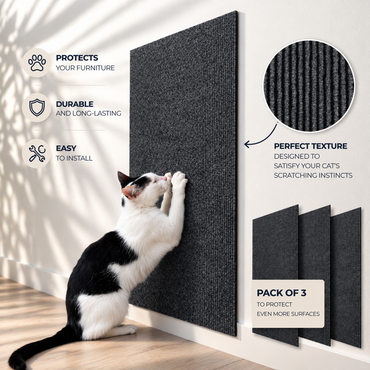 Self-adhesive Scratching Pad
