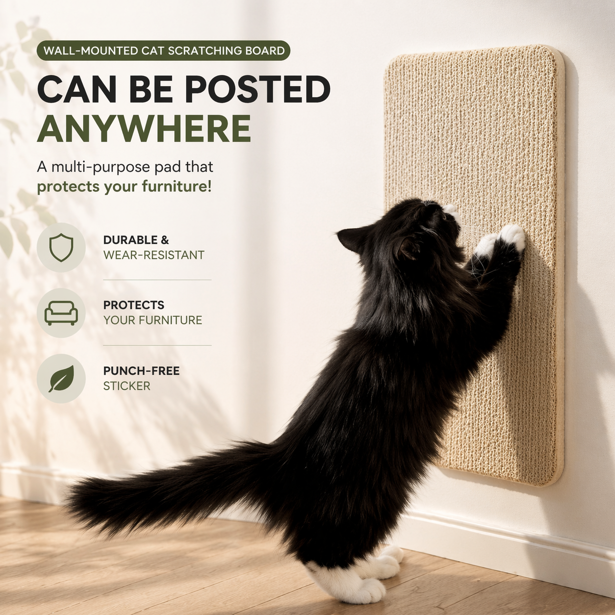 Self-adhesive Scratching Pad