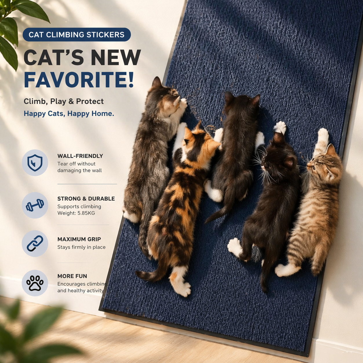 Self-adhesive Scratching Pad